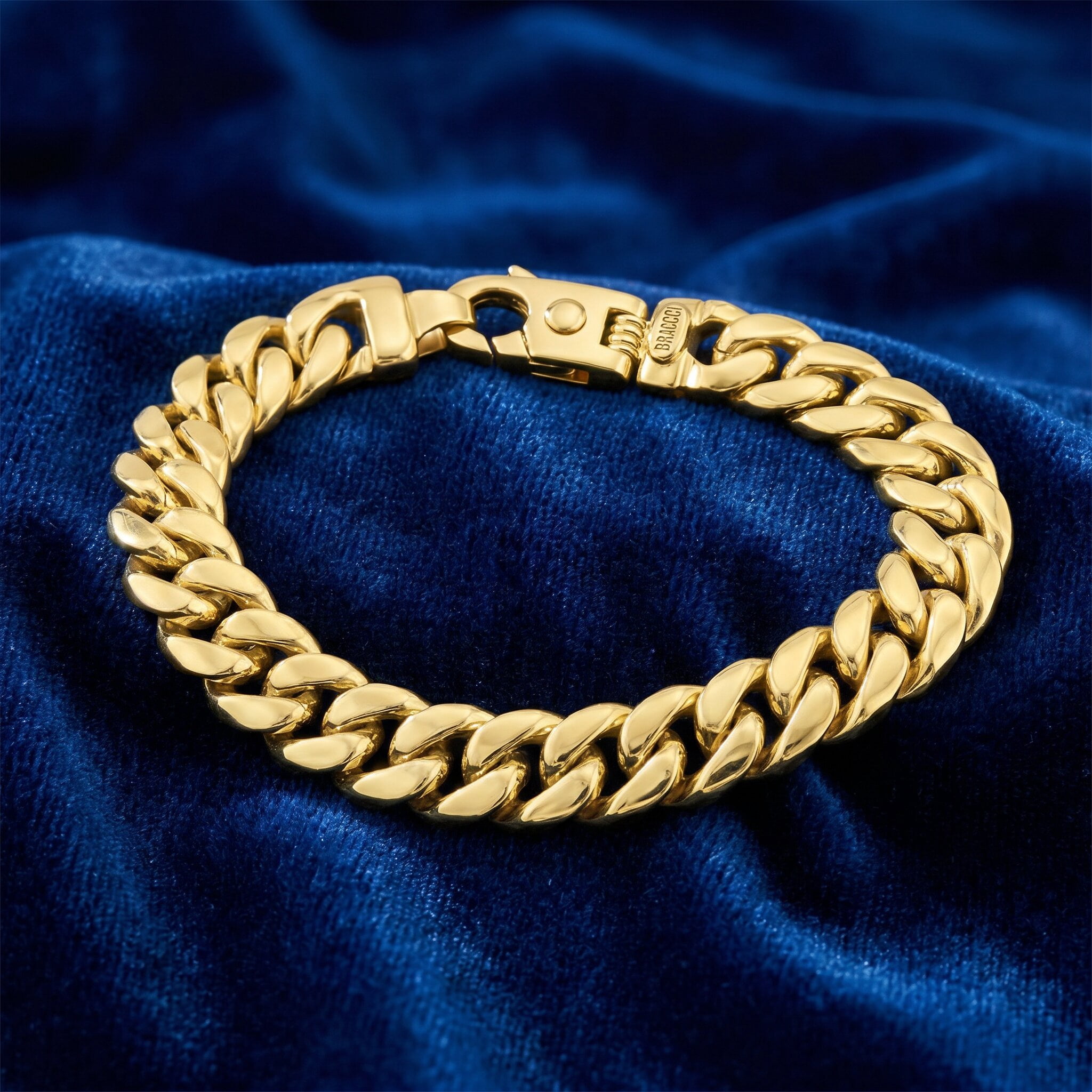 Pompeii Men's Cuban Link 14k Gold (26gram) or Platinum (41gram) 6.5mm Bracelet 8.5" (,)