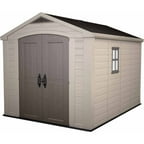 suncast 8' x 10' shed, vanilla - walmart.com