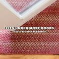 thumbnail image 6 of Homespice Apple Pie Jute Red 6x9' Oval Braided Rugs for Living Room, Bedroom Rug and Dining Room. Pet Friendly. Decor Styles- Farmhouse Rug, Rustic, Vintage, Cottage, Primitive, Country, Boho Rug, 6 of 8