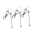 thumbnail image 2 of Llavero con cuentas Strade Fareast Limited, Kit de fabricación de joyas, metal, plateado, 2 of 8