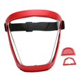 thumbnail image 3 of Máscara de protección facial Equipo de protección facial Trabajo Cubierta facial completa para trabajo Esmerilado Tela filtrante roja 1, 3 of 7