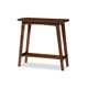 thumbnail image 2 of Mesa consola Baxton Studio Sacramento Mid-Century de estilo escandinavo moderno de nogal oscuro Baxton Studio RT295C-OCC, 2 of 2