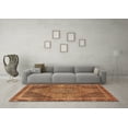 thumbnail image 3 of Ahgly Company Indoor Rectangle Medallion Brown Traditional Area Rugs, 5' x 7', 3 of 4