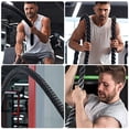 thumbnail image 5 of Clearance! 29.5 Ft Exercise Training Battle Rope for Home Gym with Anchor Strap Kit，Battle Rope with Detachable Protective Sleeve Exercise Training Workout Weighted Rope for Men Women, 5 of 8