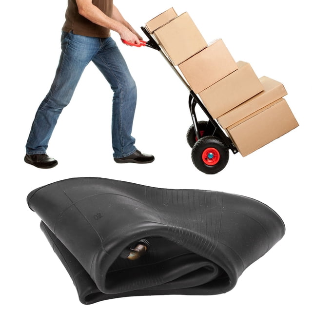 4.10/3.50-5 Inner Tires, 4.10/3.50-5 Inner Tube Stable Internal Structure High Performance Safe Riding Simple Operation For Trolleys For Lawn Mowers