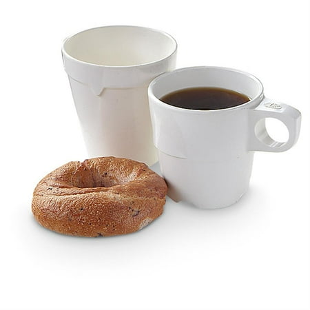 Wall Plastic Mug - Vintage Swedish Military Water/Coffee Mugs 12pk 10oz Plastic Camping Durable New