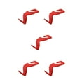 thumbnail image 1 of QualitChoice Vehicle Seat Back Hanger Universal Leather Hooks Hanging Bag Jacket Pouch Storage Holder Automobile Interior Spare 1Pc Red 5Set, 1 of 6