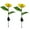 Yellow(2pcs), variant on Solar Garden Lights Outdoor, Auto Dusk To Dawn Pathway Lights, Weather Resistant Decorative Landscape Lighting for Yard Path Patio
