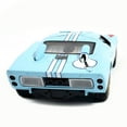 thumbnail image 3 of Kinsmart 5" Die-cast: 1966 Ford GT40 MKII Racing #1 Heritage Edition (Baby Blue) 1/32 Scale, 3 of 8