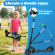 thumbnail image 4 of Scooter Eléctrico Infantil YEI 100W Plegable 10 km/h Color Negro, 4 of 6