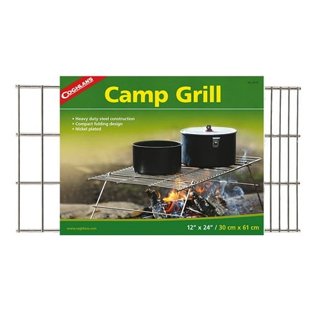 Coghlan's Camp Grill, Heat up a meal or grill food in a pan, boil water, and brew coffee over a campfire on top of this freestanding camp grill By (Best Way To Boil Water For Coffee)