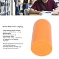 thumbnail image 3 of Noise Cancelling Earplug, Foam Earplug Orange Soft Portable  for Hearing Impaired for Study, 3 of 8