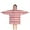 Red Christmas Pattern, variant on Red Christmas Folk Pattern Blanket Hoodies for Kids 6-13YR Oversize Wearable Blanket Hoodies for Boys Girls Teens