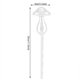 thumbnail image 3 of House Plants Flowers Automatic Self Watering Devices Clear Glass Water Feeder Mushroom Shape Garden Tool, 3 of 5