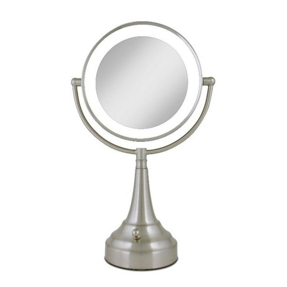 Zadro LED Lighted Makeup Mirror with Magnification & Batttery/Cordless