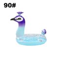 thumbnail image 2 of Flotador inflable, flotador de piscina de animales con lentejuelas brillantes, juguetes inflables de piscina para niños y adultos MFZFUKR CPB-DE-SSW463-4, 2 of 5