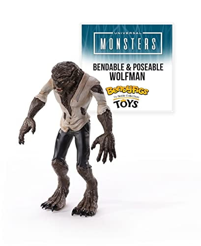 BendyFigs Universal Monsters Wolfman - Walmart.com