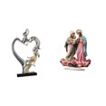 thumbnail image 1 of Figura De Acrílico De Pareja Romántica, Adorno De Escritorio único Para Dormitorio, Boda, Estantería, Hogar, Vacaciones, Mesa, Chimenea, Decoración, 1 of 8