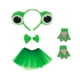 thumbnail image 5 of 4 Pcs Colección de Disfraz de Rana Vestuarios de Cumpleaños Fiesta de Cumpleaño Sunnimix Frog Fancy Dress Set, 5 of 8
