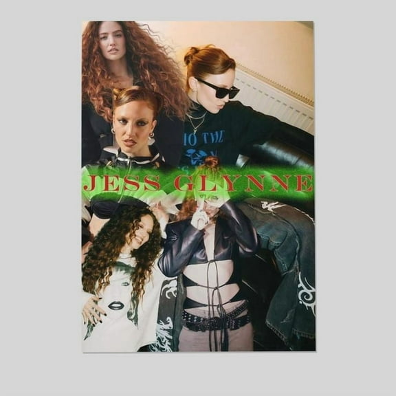 Jess Music Glynne Art Poster Retro Style - Size 24''x36'' - Postora