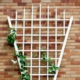 thumbnail image 3 of DuraTrel Estate 58" x 94" White Vinyl Fan Trellis, 3 of 5