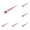 Pink 6PCS, variant on Cat For Indoor Cats Cat Bouncy With Tail Cat Toy Cat Worm Toy With Bell