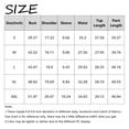 thumbnail image 3 of Women’s 4th of July Scrub Set, 250th Anniversary USA V-Neck Short Sleeve Top & Jogger Pants, Quick Dry Medical Uniform with Pockets for Nurses 02-Red XXXL, 3 of 5