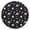 Galaxy Gee, variant on Retro Floral Round Elastic Tablecloth Waterproof Spill-Proof Fitted Dining Cover