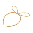 thumbnail image 5 of Unique Bargains 1 Pc Cute Frosted Rabbit Headbands for Women Yellow, 5 of 6
