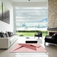 thumbnail image 7 of Ahgly Company Machine Washable Indoor Round Transitional Red Area Rugs, 4' Round, 7 of 7