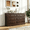 Cherry 6 Drawer Dresser, variant on Frmobepts 6 Drawers Dresser Chests for Bedroom Farmhouse, Wood Rustic Tall Chest of Drawers, Cherry