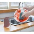 thumbnail image 3 of 2pcs Penguin Shape Baking Tool Soft Cleaning Blade Scraper Oil Dish Plate Scraping Dirty Stains Cleaning Wiping Board Kitchen Accessories 11x7 cm, Ran, 3 of 5