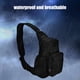 thumbnail image 5 of Paquete militar duradero del bolso del pecho de los hombres negros para el viaje que camina el equipo al aire libre del ciclo, 5 of 8