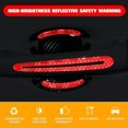 thumbnail image 4 of Wabjtam 8pcs Universal 3d Car Door Handle Paint Scratch Protector, Reflective Stripe Stickers Anti-scratch Car Outdoor, 4 of 5
