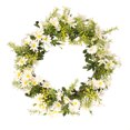 thumbnail image 3 of Guirnalda de flores artificiales para puerta, decoración floral falsa para el hogar, herramienta de decoración de vegetación de Marraige Inevent HA8266-00B, 3 of 6