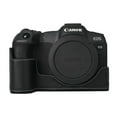 thumbnail image 1 of GadgetCom Camera Half Case Compatible with Canon EOS R8 , Anti-Slip PU Leather Shell Protective Cover With Strap, 1 of 3