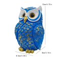 thumbnail image 3 of Minimalist Desktop Ornament, Resin Owl Statue Decorative Owl Figurine Elegant H, Resin Figurine, Resin Statue, Durable Decor., 3 of 6