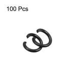 thumbnail image 3 of Unique Bargains Open Jump Rings, 8mm Colorful O-ring Connectors for DIY Crafts Jewelry Making, Carbon Steel, Black, 100Pack, 3 of 5