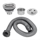 thumbnail image 1 of Tapón de Drenaje Tapón de de Acero Inoxidable, Tapón de Drenaje de Lavabo de Champú para Peluquería, Tapón de con Recogedor de Pelo para Cama de Champú, 1 of 9