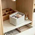thumbnail image 6 of Foldable Clothes Organizer Bag, Multi-Size Storage Bin, Collapsible Basket, Lightweight Build and Easy Clean for Shelves, Bathrooms and Dorms., 6 of 6