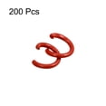 thumbnail image 3 of Unique Bargains Open Jump Rings, 8mm Colorful O-ring Connectors for DIY Crafts Jewelry Making, Red, 200Pcs, 3 of 5