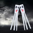 thumbnail image 5 of Paquete de 2 banderas de calcetines fantasma, calcetines de Halloween, decoraciones colgantes al aire libre para decoraciones de jardín y patio, 5 of 5
