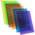 thumbnail image 3 of WRITWAA Colored Cellophane Sheets Assorted Transparent PVC Craft Sheets for Carving, Wrapping, Decorations, and Projects, 3 of 8