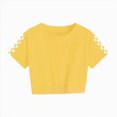 thumbnail image 5 of Kaprioy Kids Summer Sport T-Shirt and Shorts Set Plaid Print Clothing Sets Tracksuit, 5 of 6
