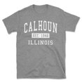 thumbnail image 1 of Calhoun Illinois Classic Established Men's Cotton T-Shirt, 1 of 1