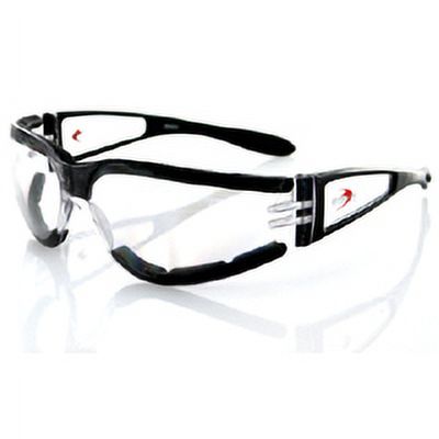 Bobster Shield 2 Sunglasses, Black Frame/Clear Lens - image 2 of 3