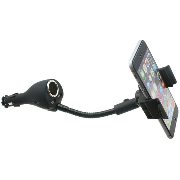 For Sonim XP8/XP10/XP5plus - Charger Car Mount - Holder DC Socket USB 2-Port Cradle Compatible With Sonim XP8/XP10/XP5plus Phones