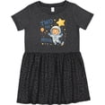 thumbnail image 3 of Inktastic Two the Moon Astronaut 2nd Birthday Girls Toddler Dress, 3 of 5
