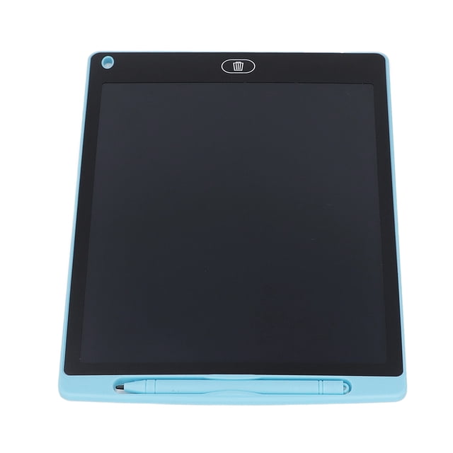 LCD Drawing Pad, Toy Gift 12inch LCD Writing Tablet Easy To Doodle Easy To View For Toddlers Sky Blue