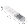 thumbnail image 3 of ESTONE Air Conditioner Remote Control For Midea RG36F /BGEF RG36F2 /BGEF RG36F4 /BGEF, 3 of 13